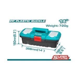 14’’ PLASTIC TOOL BOX
